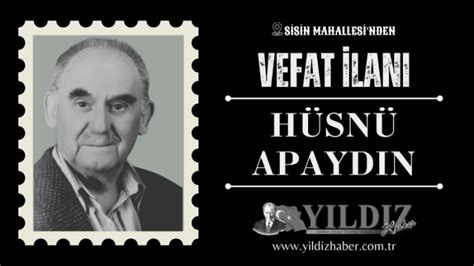 Hüsnü Apaydın vefat etti