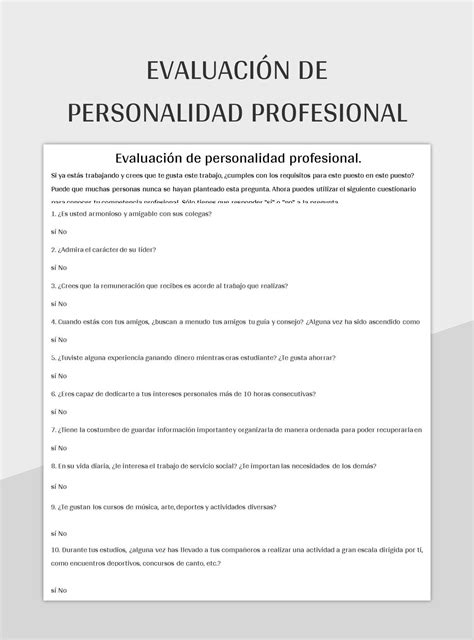 Pruebas De Personalidad 9
