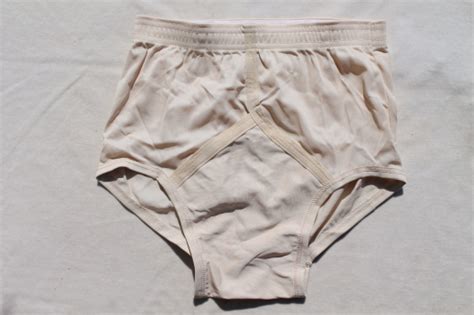 Vintage Jockey Nude Nylon Tricot Briefs Size Undershorts S New Old Stock Underwear