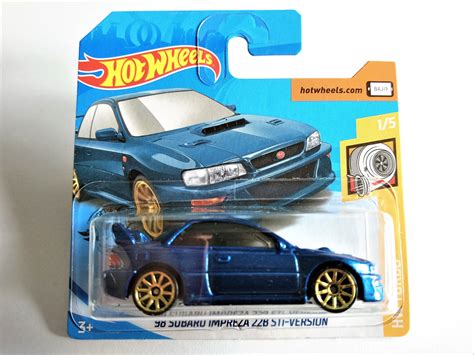 Subaru Impreza Wrx B Sti Version Hot Wheels Subaru Subaru Impreza Hot Wheels