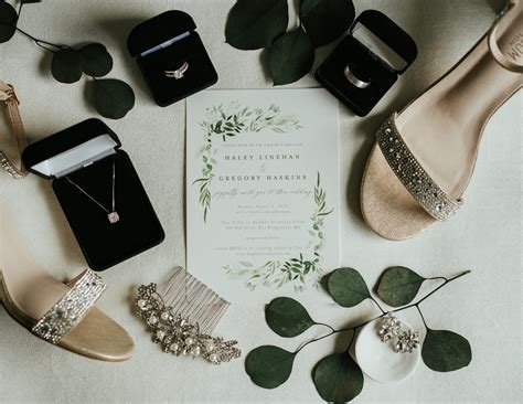 8 Wedding Flat Lay Details To Include Saphire Event Group