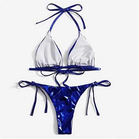 UOWEG Neuer sexy geteilter Bikini Zweiteiliger Badeanzug Sieht dünn und sexy aus String