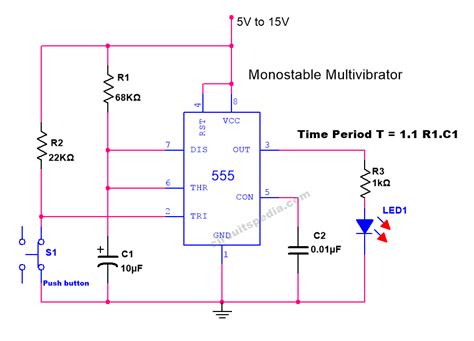 555 Clock Circuit Diagram Circuit Diagram