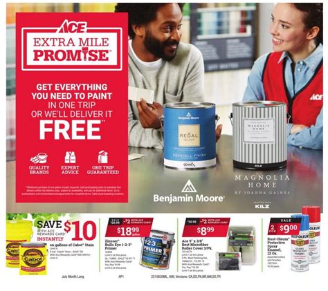 ACE Hardware Monthly Ad June 30 July 31 2021