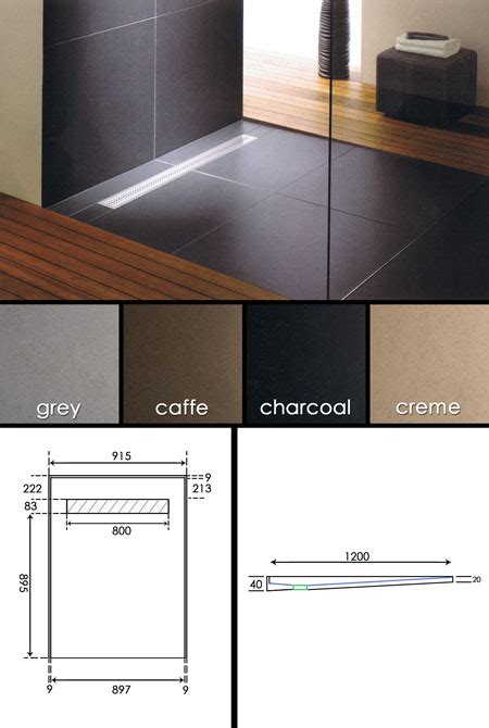 Tiled Shower Trays Wet Room Shower Tray For Tiles