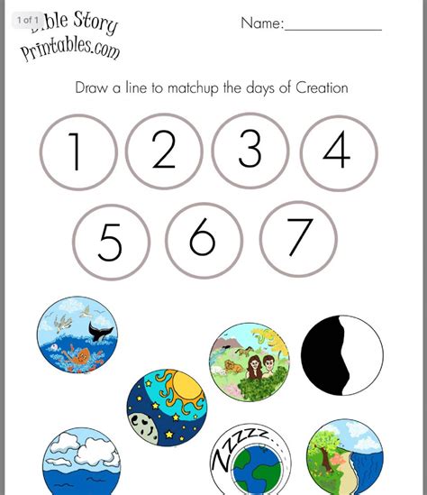 God S Creation Online Worksheet For Pres Schoolers You Can Do The