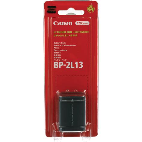 Canon BP 2L13 Lithium Ion Battery Pack 1200mAh 2069B002 B H