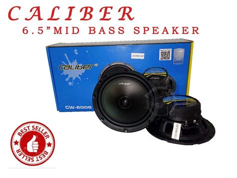 CALIBER CW 6006 6 5 MID BASS SPEAKER Audio Soundbars Speakers