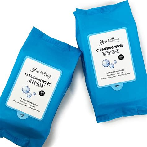 Scentless Makeup Remover Wipes 6 Units