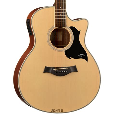 Kepma A1Ce Semi Acoustic Guitar Natural Matt | Shop online in India ...
