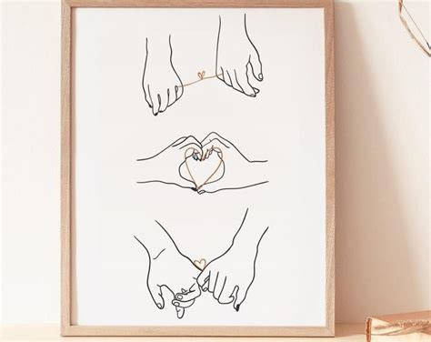 Abstract One Line Feminine Figure Printable Minimalist Nude Woman Body Profile Art Naked