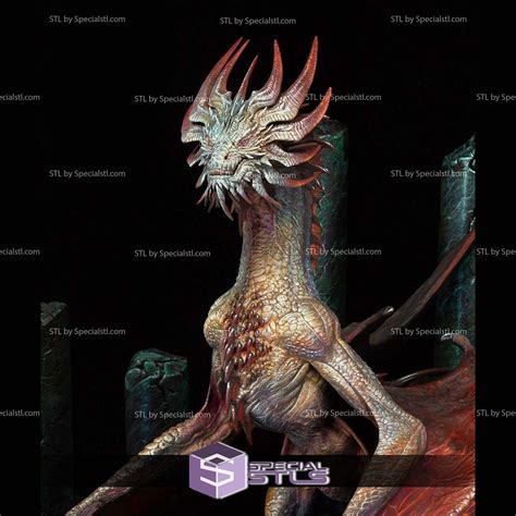 Kronos the Morning Star Dragon STL Miniatures | SpecialSTL