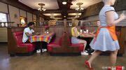 Greasy Diner Anal Escapade Sex Tape With Van Wylde Mellanie Monroe