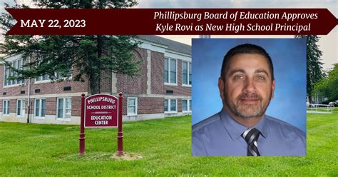 Phillipsburg Board of Education Approves Kyle Rovi as New High School ...