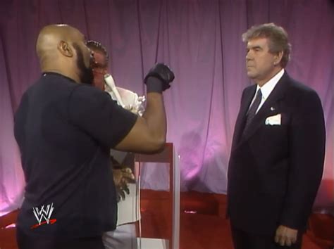 A Moment In Time: Bad News Brown Confronts WWF President Jack Tunney ...