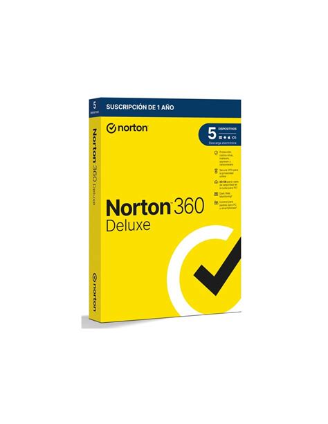 ANTIVIRUS NORTON 360 DELUXE 5 DISPOSITIVOS