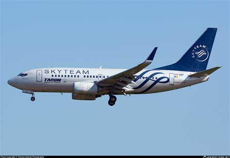 YR BGF TAROM Boeing 737 78J WL Photo By Thomas Desmet Photography ID