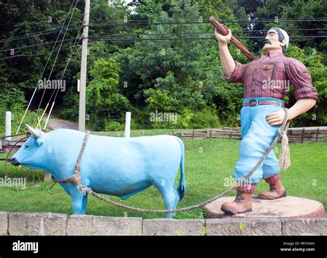 Babe The Blue Ox High Resolution Stock Photography And Images Alamy