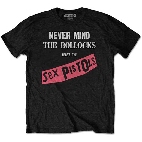 Sex Pistols Never Mind The Bollocks Pink Logo Ts Unkind Merchandise Oficial Produtos