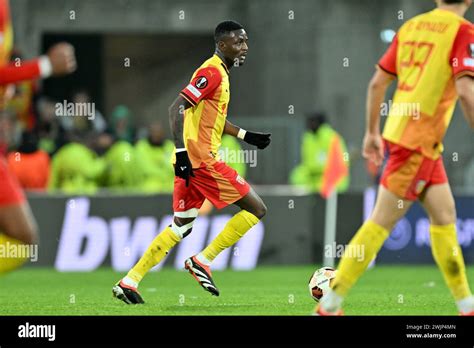 Salis Abdul Samed Of Rc Lens Pictured During The Uefa Europa League