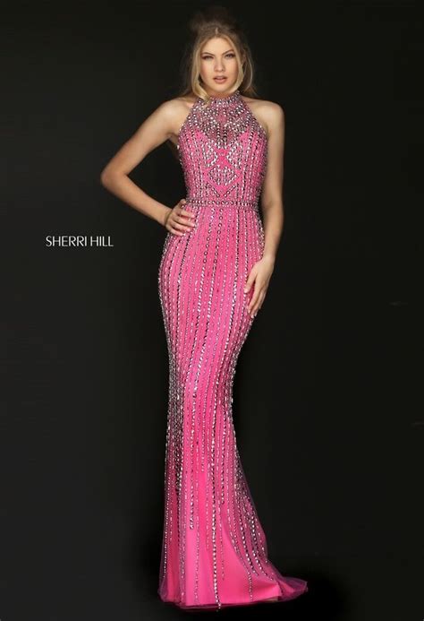Sherri Hill 50248 | Длинные розовые платья, Платье шерри хилл, Длинные ...