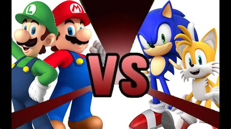 Mario Luigi Vs Sonic Tails | Hot Sex Picture