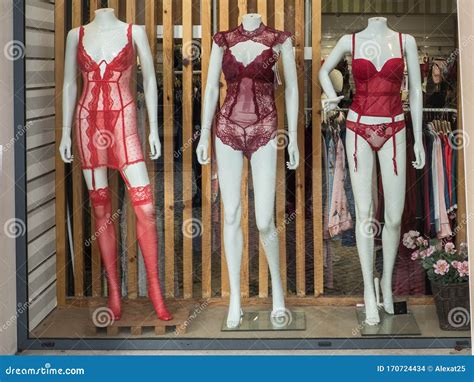 Lingerie Mannequins Stock Photo Image Of Mannequin