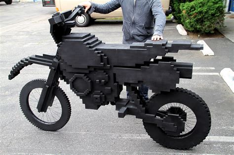 Real Life 8 Bit Excitebike Motorcycle And Awesome Video — Geektyrant