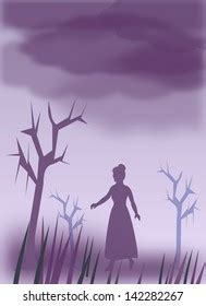 Girl Walking Naked Forest Over 3 Royalty Free Licensable Stock Illustrations Drawings