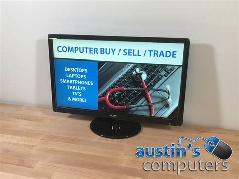 Acer 24" Widescreen Monitor - Austin's Computer Repair