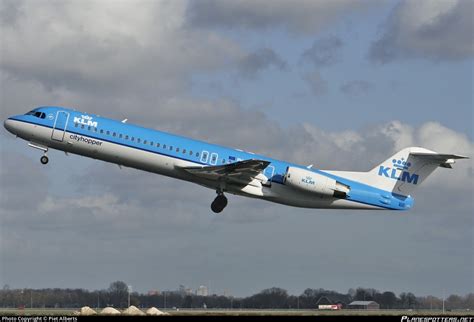 PH OFP KLM Cityhopper Fokker 100 F28 Mark 0100 Photo By Piet Alberts