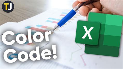 How To Automatically Color Code In Excel Youtube