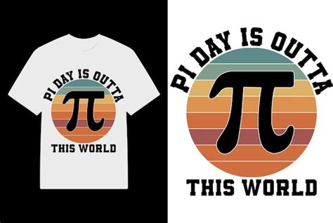 Premium Vector Happy Pi Day T Shirt Design