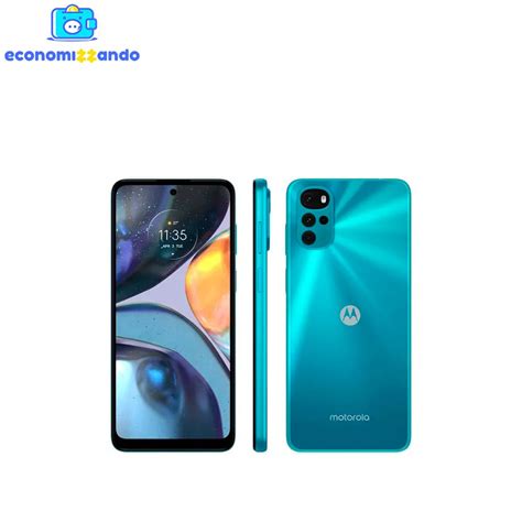 Smartphone Motorola Moto G22 128GB Azul 4G - Octa-Core | Economizzando