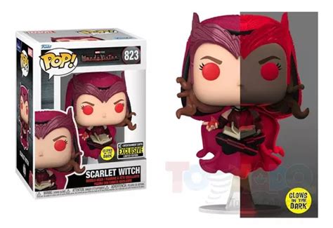 Funko Pop Wandavision Scarlet Witch 823 Glow