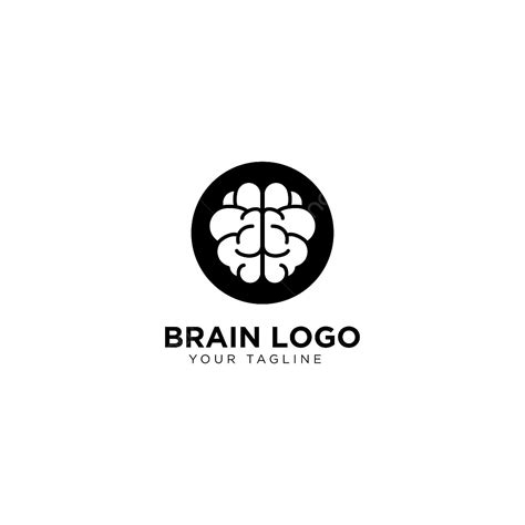 Konsep Ide Kreatif Desain Logo Otak Ikon Vektor Logo Konsep Logo Otak