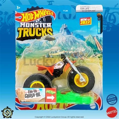 Jual Hot Wheels Monster Trucks Tri To Crush Me Di Seller Luckystore Group Cigondewah