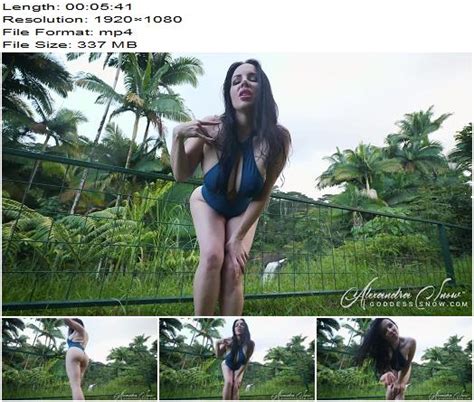 Goddess Alexandra Snow Paradise Ass Worship Instructions Femdom Pov Female Domination Club