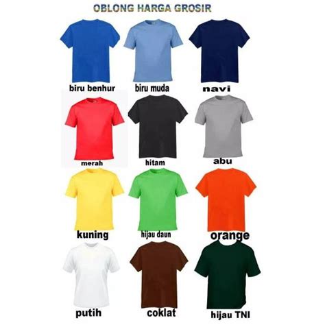Jual Kaos Oblong Pria Berukuran All Size Fir To L Shopee Indonesia