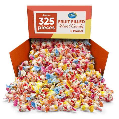 Arcor Fruit Filled Candy Hard Bulk Candy 5 Pounds
