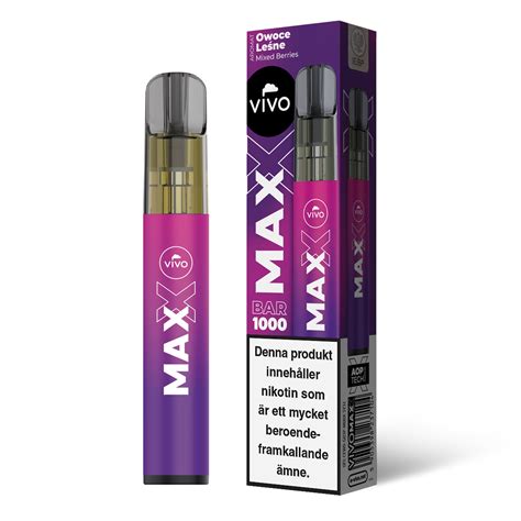Vivo MAX Mixed Berry 20 mg - FLAMECLUB SWEDEN AB