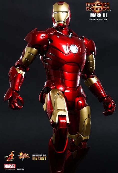 全新 Hottoys MMS D Iron Man Ironman Mark III Special Edition figure Diecast 合金 Hot