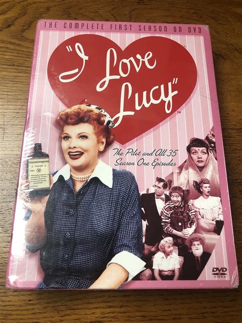 I Love Lucy The Complete First Season Dvd 2005 7 Disc Set New