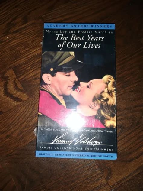 The Best Years Of Our Lives Vhs Sealed Year