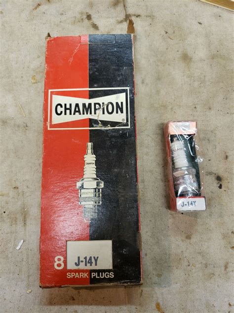 Champion Spark Plugs J Y Mm Box Of Ebay