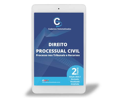 Direito Processual Civil 2 Cadernos Sistematizados