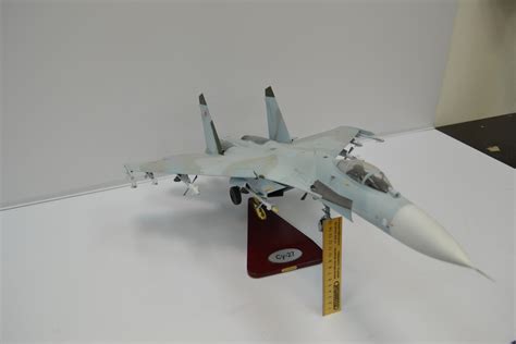 Модель самолета Су-27 - Моделлмикс модели в масштабе