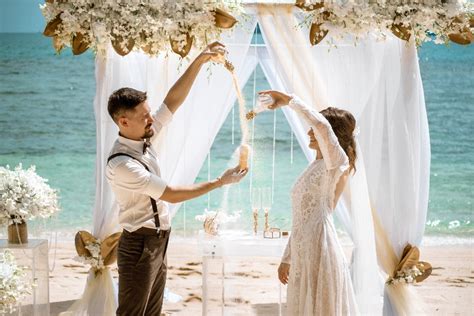 Песочная церемония - Свадьба в Таиланде Art Wedding Phuket
