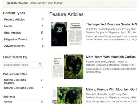 About - About National Geographic Virtual Library - Research Portal at ...