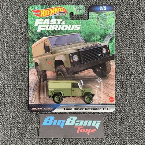 Hot Wheels Premium Land Rover Defender Fast Furious Case D In Stock New Shopee